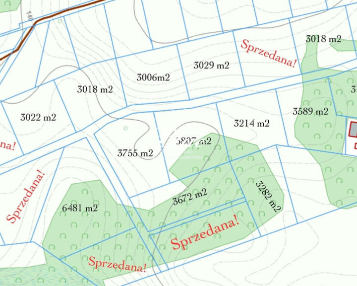 Działka Sprzedaż Borne